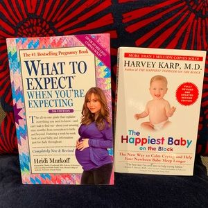 Two best selling pregnancy books